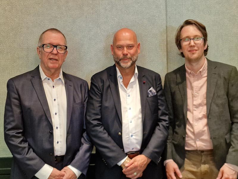 Kenneth Kronohage, Thomas Petersson och Rasmus Ahlin