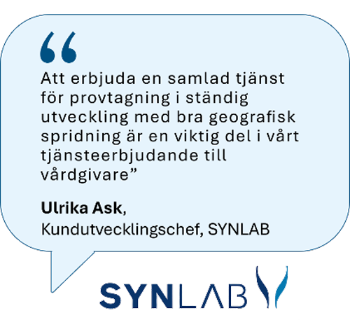 Ett citat från Synlab