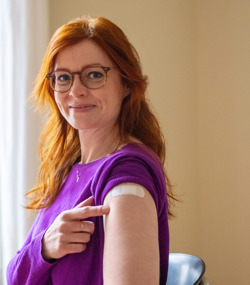 Reklam för vaccinering mot säsongsinfluensa